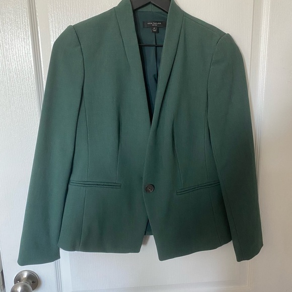 Ann Taylor Jackets & Blazers - Ann Taylor Classic Teal Blazer